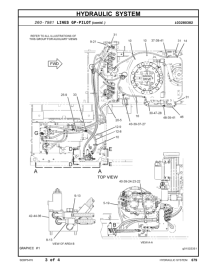 CAT 323D 323D L 323D LN Excavators Parts Manual - Image 8