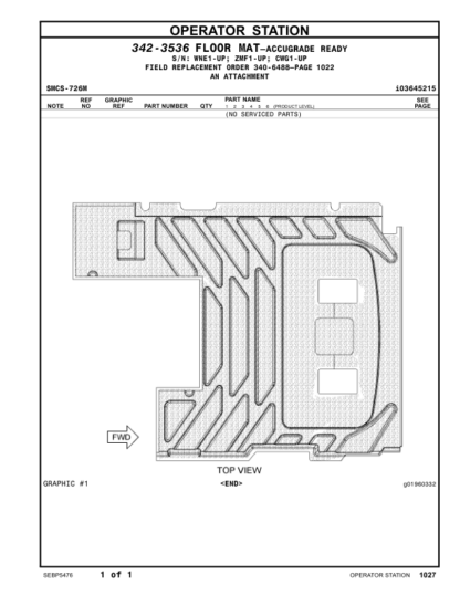 CAT 323D 323D L 323D LN Excavators Parts Manual - Image 15