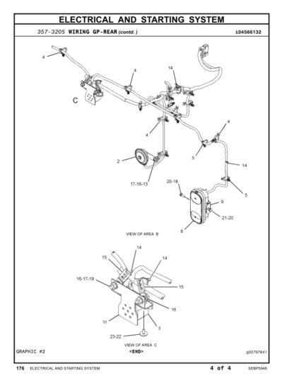 CAT 428F Backhoe Loader Parts Manual - Image 6