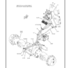 CAT 428F Backhoe Loader Parts Manual - Image 8