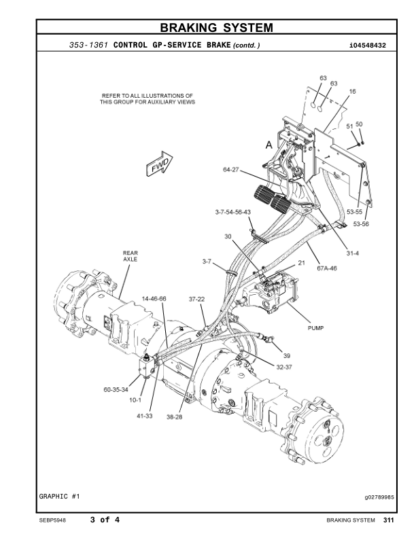 CAT 428F Backhoe Loader Parts Manual - Image 8