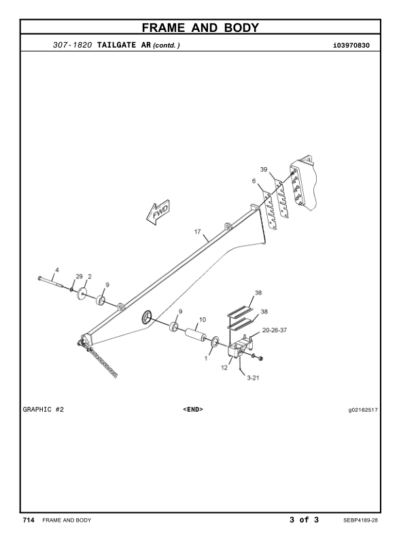 CAT 730 Series Agri Truck Parts Manual - Image 8