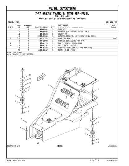 CAT 740 Agri Truck Parts Manual - Image 10