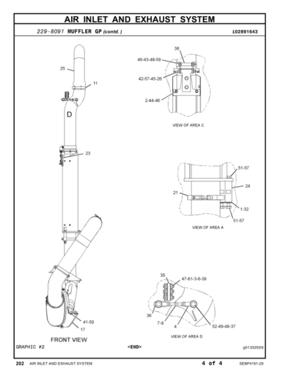 CAT 740 Agri Truck Parts Manual - Image 9