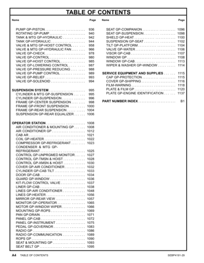 CAT 740 Agri Truck Parts Manual - Image 6