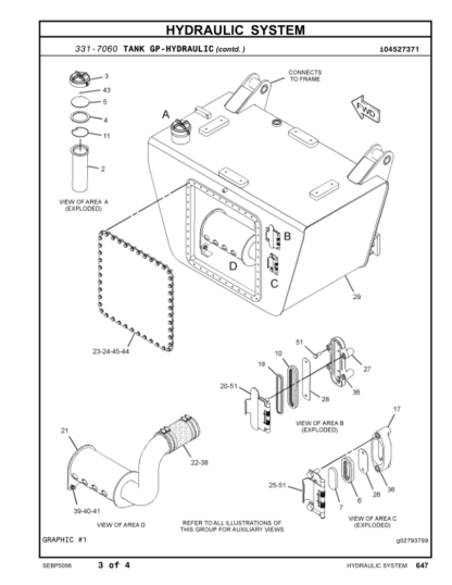 CAT 777G Dump Truck Parts Manual - Image 16