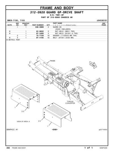 CAT 777G Dump Truck Parts Manual - Image 14