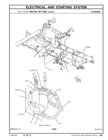 CAT 777G Dump Truck Parts Manual - Image 8