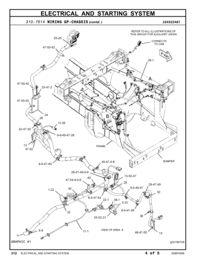 CAT 777G Dump Truck Parts Manual - Image 9