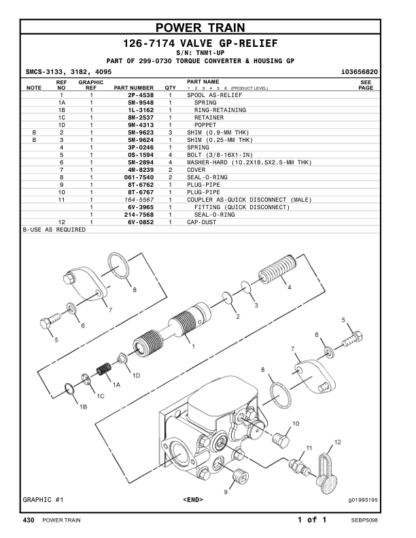 CAT 777G Dump Truck Parts Manual - Image 13