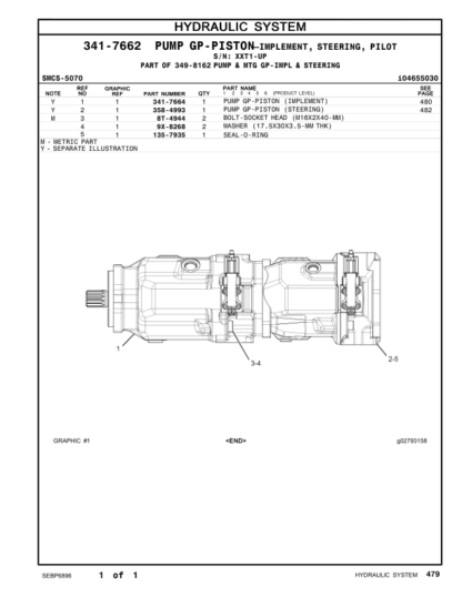 CAT 938K Wheel Loader Parts Manual - Image 13