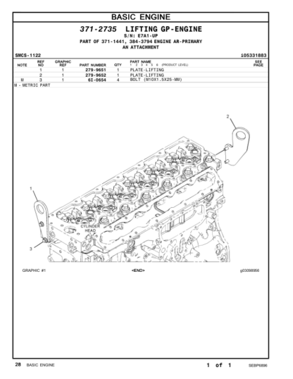 CAT 938K Wheel Loader Parts Manual - Image 14