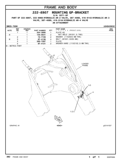 CAT 938K Wheel Loader Parts Manual - Image 11