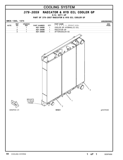 CAT 938K Wheel Loader Parts Manual - Image 16