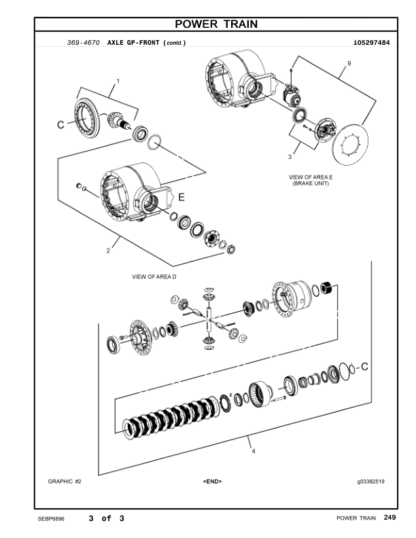 CAT 938K Wheel Loader Parts Manual - Image 8