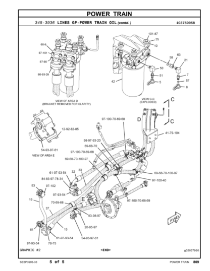 CAT 988H Wheel Loader Parts Manual - Image 15