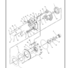 CAT 988H Wheel Loader Parts Manual - Image 9