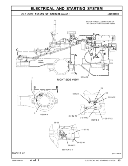 CAT 988H Wheel Loader Parts Manual - Image 11