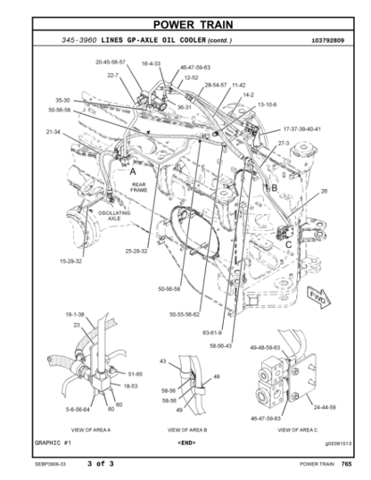 CAT 988H Wheel Loader Parts Manual - Image 14