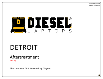 Detroit - DD13 EPA10 (2010-13).Aftertreatment (2HH Pierce)