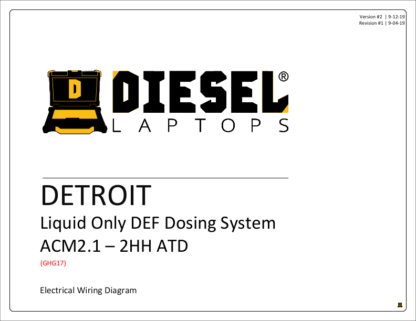 Detroit - DD13 GHG17 (2017 _ Newer).DEF Dosing System (2HH)