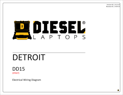 Detroit - DD15 EPA07 (2007-09).Engine Wiring