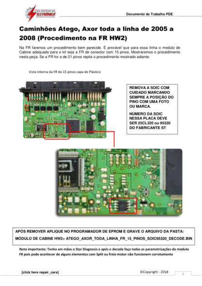 Documento Técnico PDE Decode da Mercedes Truck - Image 3