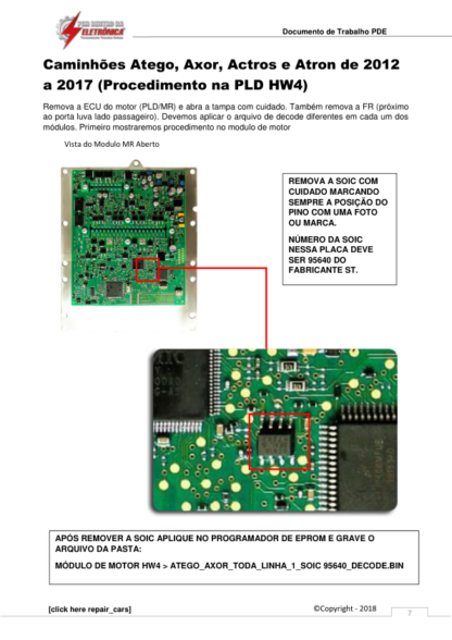 Documento Técnico PDE Decode da Mercedes Truck - Image 6