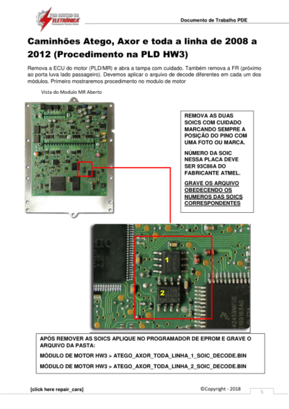 Documento Técnico PDE Decode da Mercedes Truck - Image 8