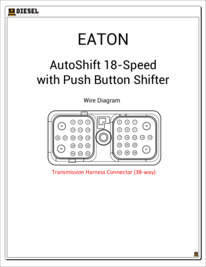 Eaton - Gen 3 (Auto & UltraShift).18 Speed with Push Button (AutoShift)