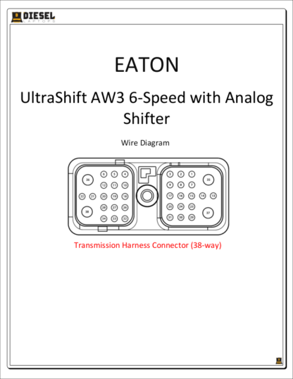 Eaton - Gen 3 (Auto & UltraShift).6 Speed with Analog Shifter (UltraShift)