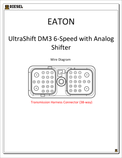 Eaton - Gen 3 (Auto & UltraShift).6 Speed with Analog Shifter (UltraShift DM3)