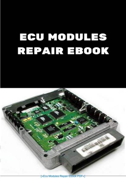 Ecu Modules Repair Ebook