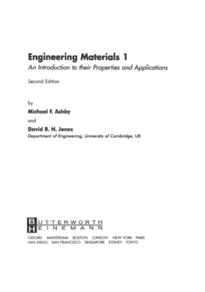 Engineering Materials Vol1 - Michael F. Ashby - Image 2