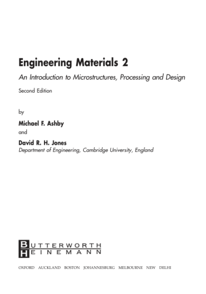 Engineering Materials Vol2 - Michael F. Ashby