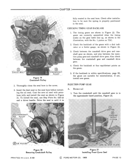 FORD 8000 9000 8600 9600 Tractor Service Manual - Image 8