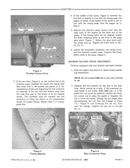 FORD 8000 9000 8600 9600 Tractor Service Manual - Image 13