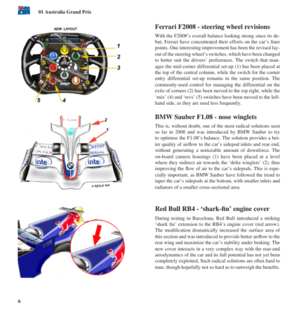 Formula 1 Technical Analysis 2008-09 - Giorgio Piola - Image 6