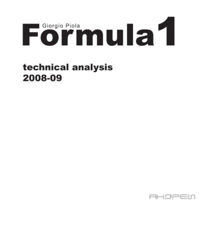 Formula 1 Technical Analysis 2008-09 - Giorgio Piola