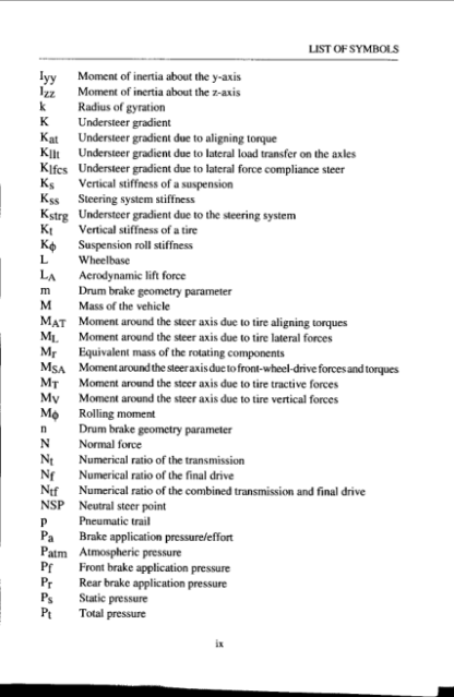 Fundamentals Of Vehicle Dynamics - Thomas D. Gillespie - Image 4