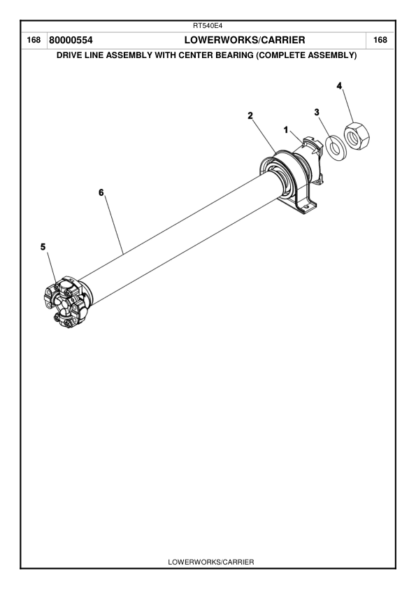 GROVE RT540E-4 Crane Parts Catalog - Image 16