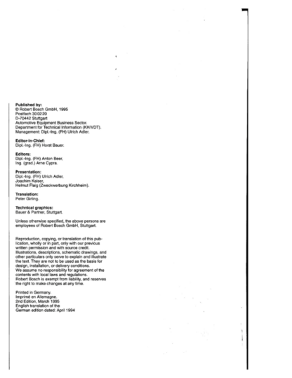 Gasoline Fuel Injection System - L-Jetronic - Bosch - Image 2