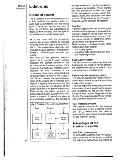 Gasoline Fuel Injection System - L-Jetronic - Bosch - Image 9