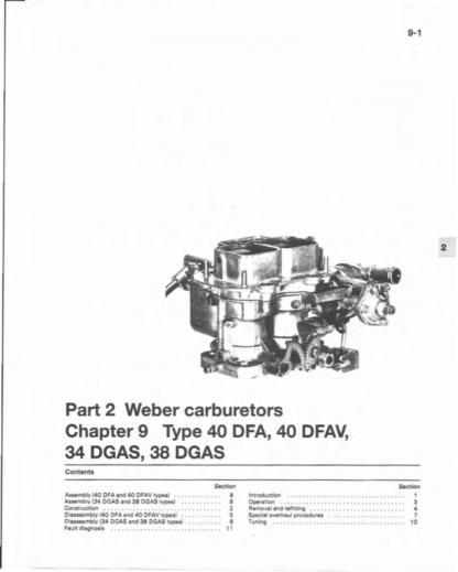 Haynes - Weber, Zenith Stromberg and SU Carburetor Manual - Image 9