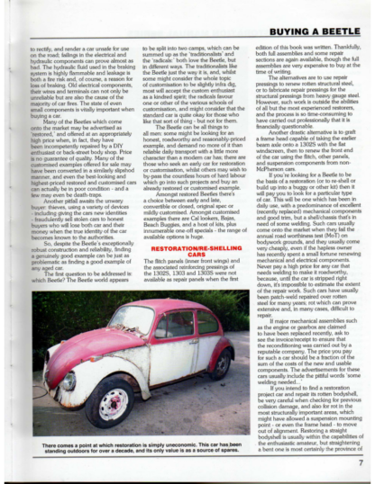 How To Restore Volkswagen Beetle - Jim Tyler - Image 5