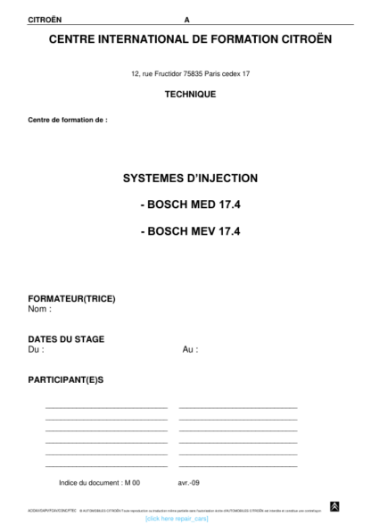 Injections MEV et MED 17.4 EP6 et EP6DT - Image 2