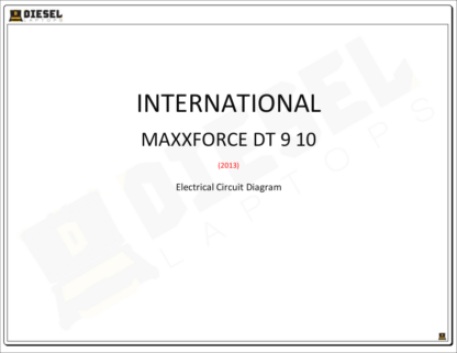 International - MaxxForce DT (2010 & Newer).2013 & Newer