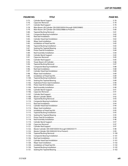 JLG 800A 800AJ Service and Maintenance Manual - Image 10