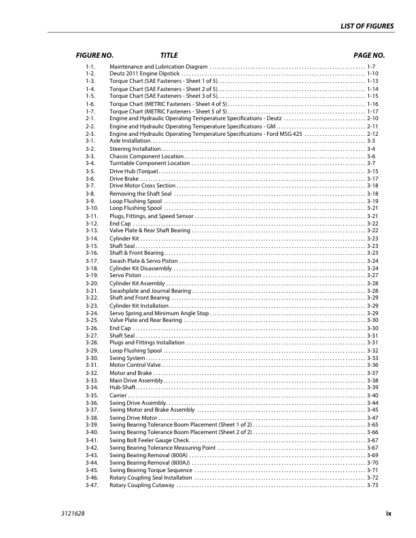 JLG 800A 800AJ Service and Maintenance Manual - Image 6