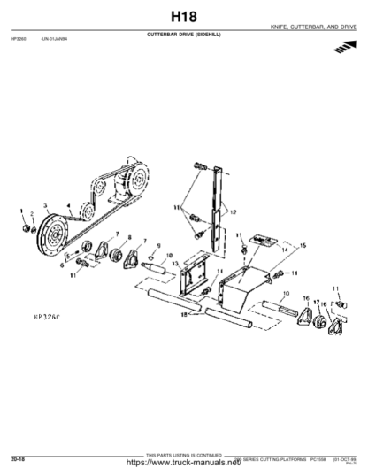 John Deere 200 series Cutting Platforms Parts Catalog - Image 8
